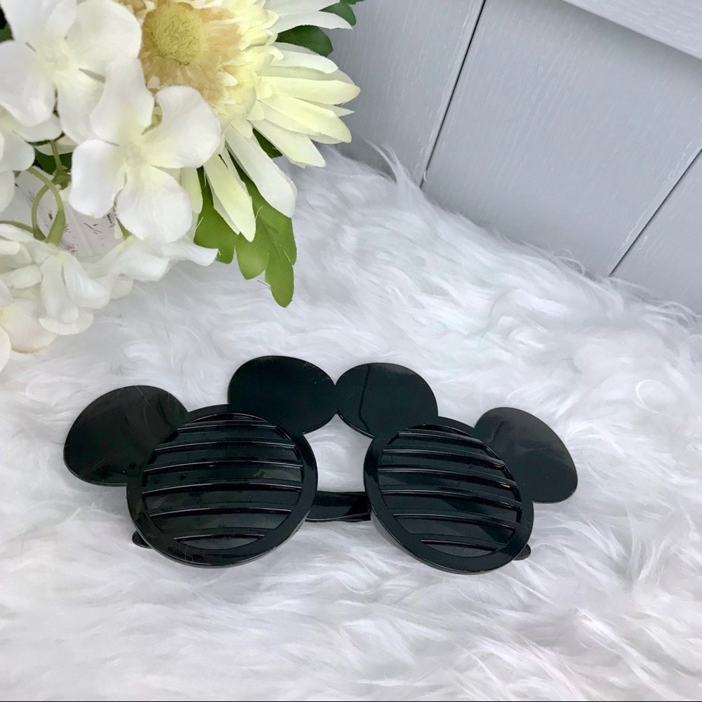 NIB Mickey Mouse Ears Black Sunglasses Adult Kid - Picture 3 of 8